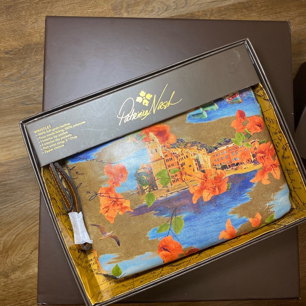Patricia Nash French Riviera wristlet